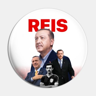 Reis - Recep Tayyip Erdogan | Türkiye Pin