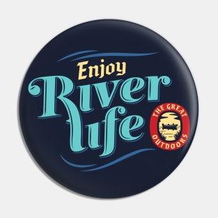 River Life Pin