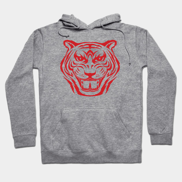 red tiger sweater