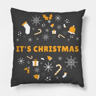 It's Christmas, 25th of December Pillow