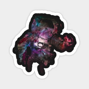 Supernova astronaut starry world Magnet