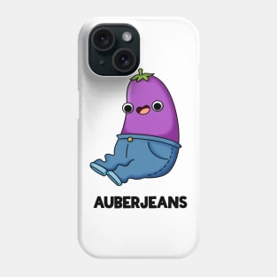 Auberjeans Funny Aubergine Pun Phone Case