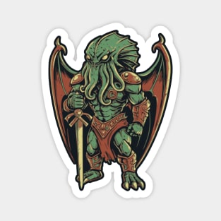 Cthulhu Knight Magnet