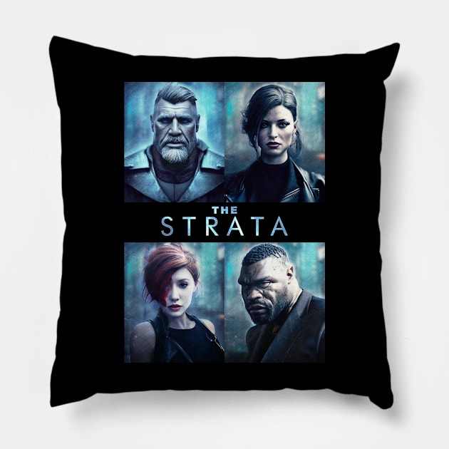 Rust Somers Narli Carver Portrait Pillow by Beyond the Dark