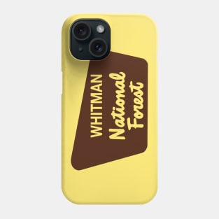 Whitman National Forest Phone Case
