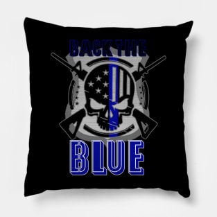 Back The Blue Pillow