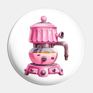 Pink Coffee Maker #1 Pin