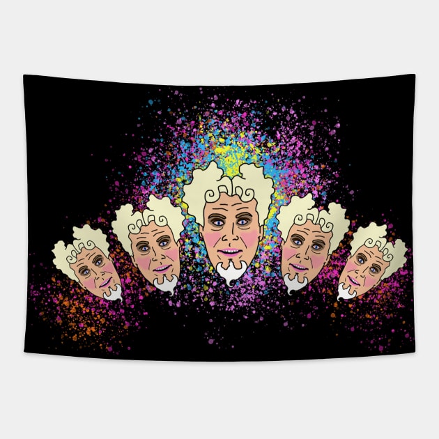 Jacobim Mugatu Tapestry by Lydia's Green Light Closet 