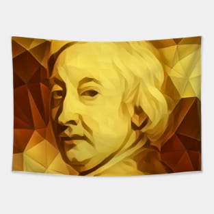 John Dryden Golden Portrait | John Dryden Artwork 9 Tapestry