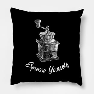 Espresso yourself - with a delicious brew Pillow