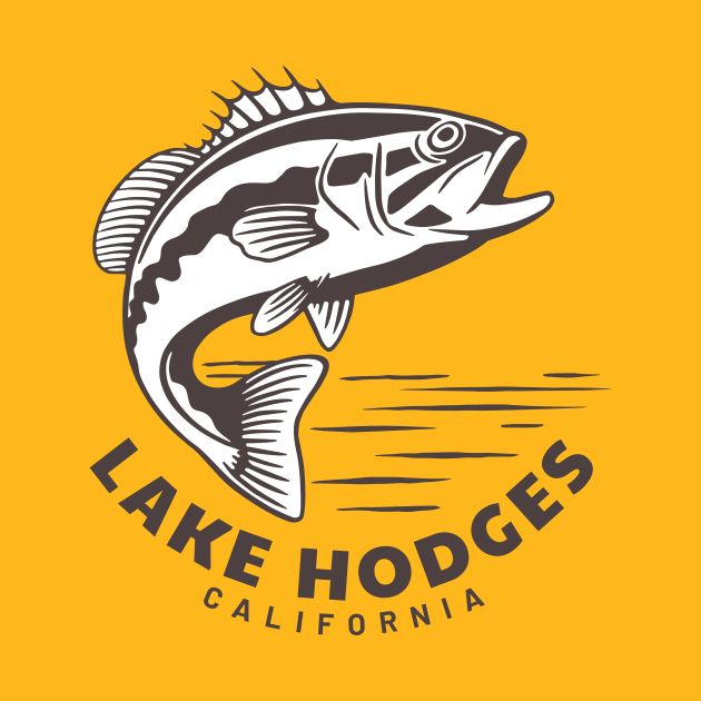 Lake Hodges California by TravelBadge