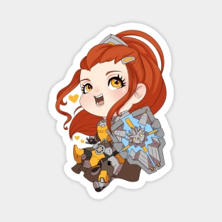 Brigitte Lindholm Chibi Magnet