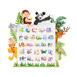 Animal Alphabet Collection T-Shirt