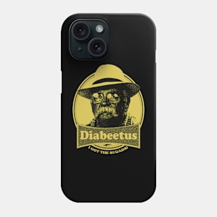 YELLOW DIABEETUS SUGARS Phone Case