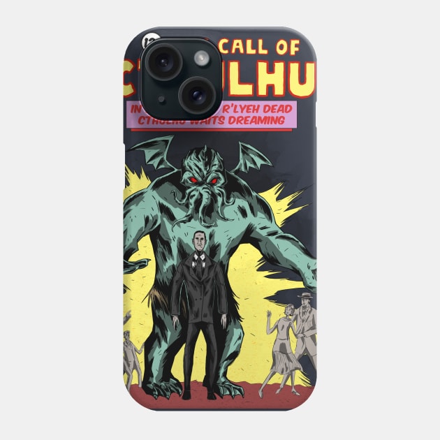 The Call of Cthulhu Comics Phone Case by BRed_BT