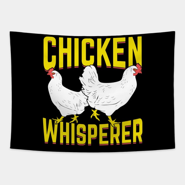 Chicken Whisperer Farming Farmer Gift Tapestry by Dolde08