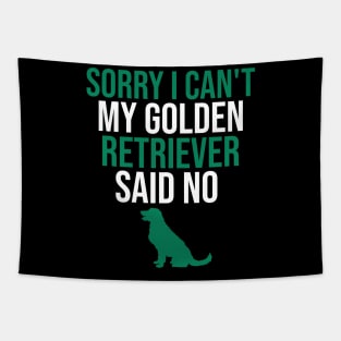 Sorry I can't my golden retriever said no Tapestry