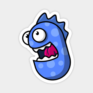 Happy Blue Guy Magnet