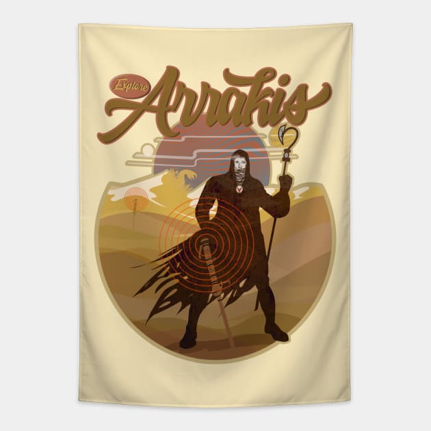 Explore Arrakis Tapestry by PalmGallery