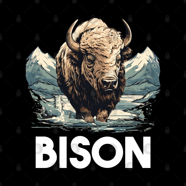 Bison by Yopi