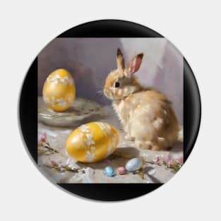 Easter Scene Study Pin