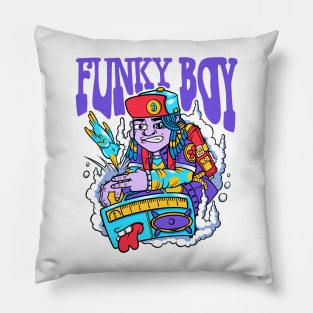 Funky boy Pillow