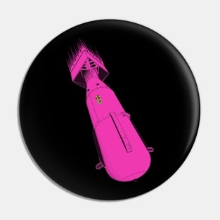 Pink Atomic Bomb Pin