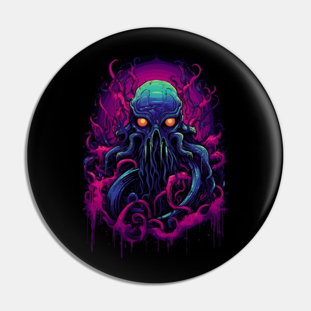 The Kraken Awakens Pin by Keller Apparel Co.