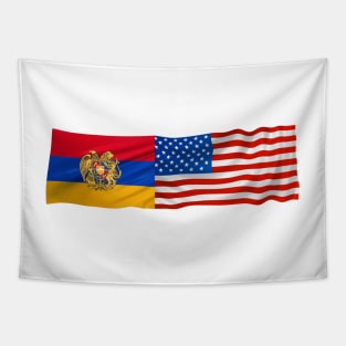 American Armenian Flag Tapestry