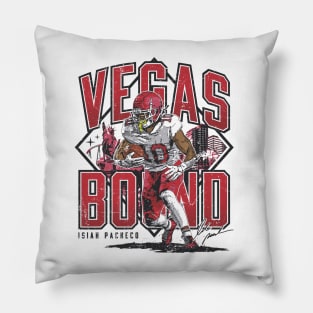 Isiah Pacheco Kansas City Vegas Bound Pillow