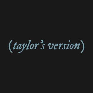 taylor's version soft blue color T-Shirt