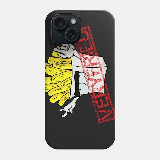 Veryfried Phone Case by jakuwaku