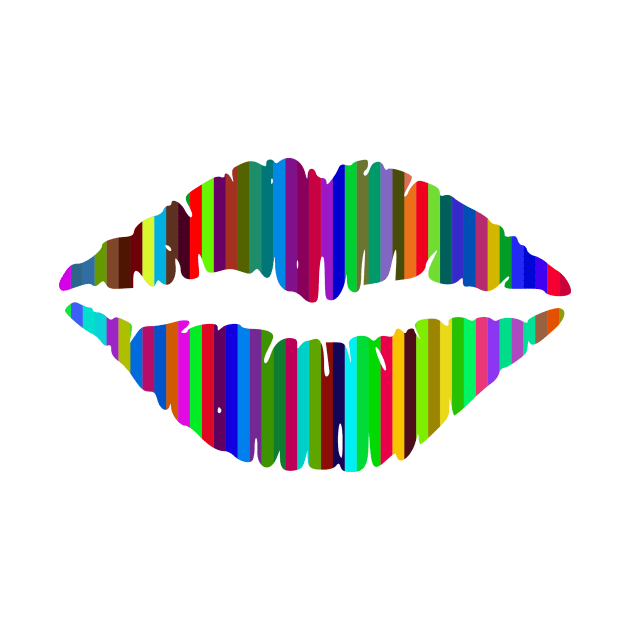 Retro colored lips by PharaohCloset