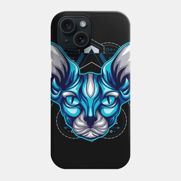 cat funy Phone Case by SHINIGAMII