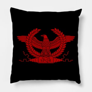 Roman Red Eagle Pillow