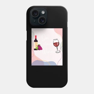 I'm On Cloud Wine/ Awesome Wine Lover Gift Phone Case