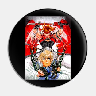 Guilty gear strive Sin Kiske and Chip Zanuff Pin