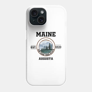 Maine state Phone Case
