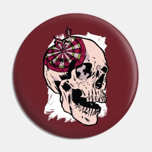 Skull Dartboard Pin