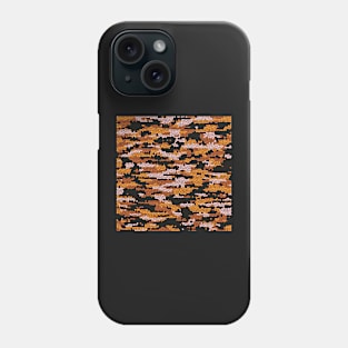 Camo Pattern - Orange Wheat Phone Case