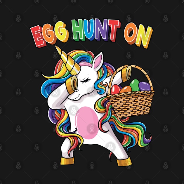 Dabbing Unicorn Easter Egg Hunt by Pennelli Studio