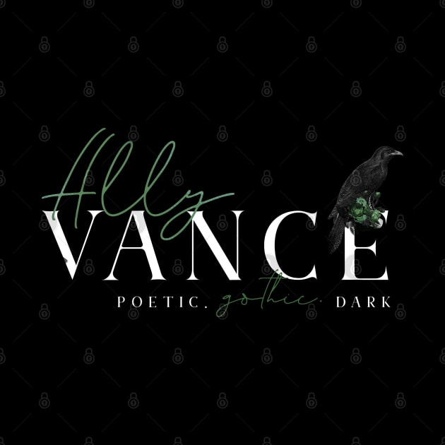 Ally Vance Logo (White) by Ally Vance