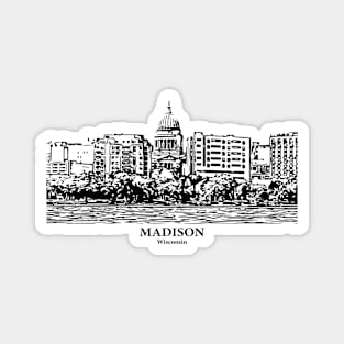 Madison - Wisconsin Magnet