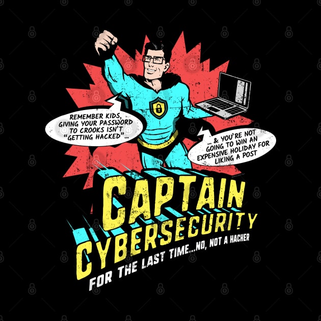 Captain Cybersecurity by NerdShizzle