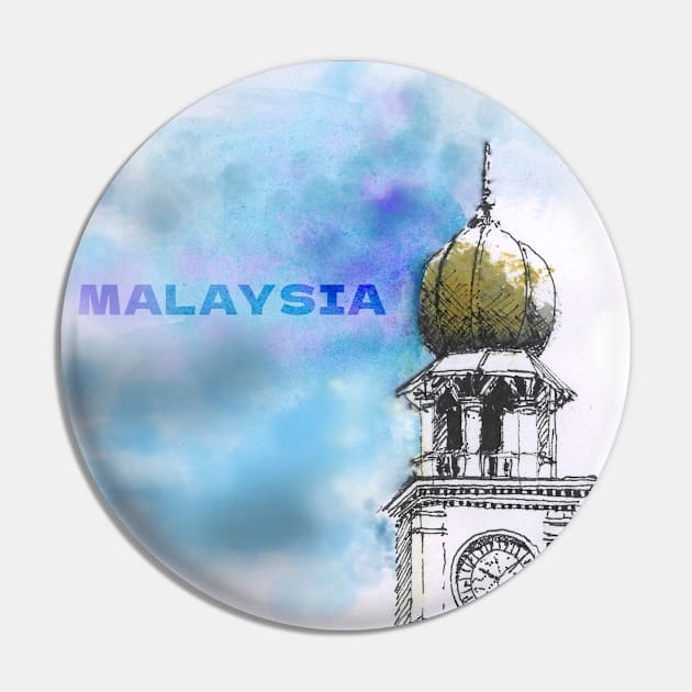 Happy Malaysia Day Pin by PreeTee 