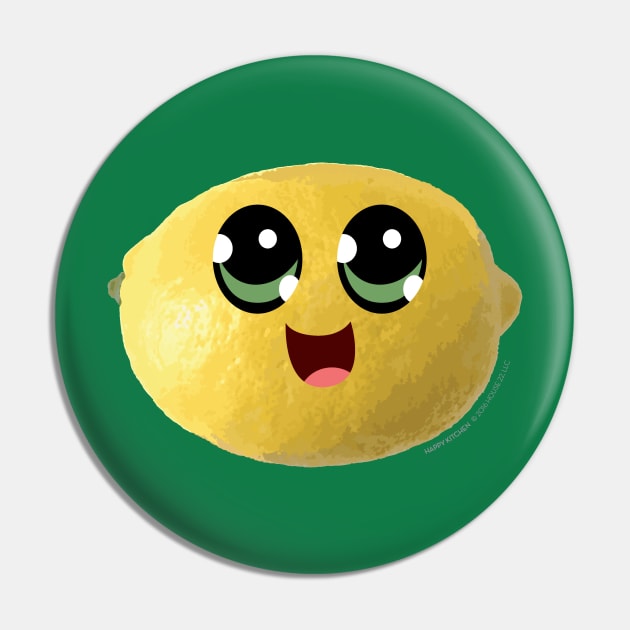 Happy Lemon Pin by House22