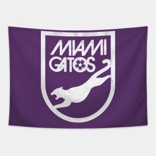 DEFUNCT - Miami Gatos Soccer Tapestry