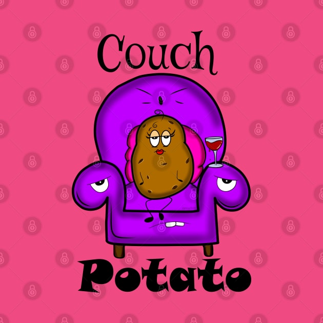 Couch Potato (Tater) by DitzyDonutsDesigns