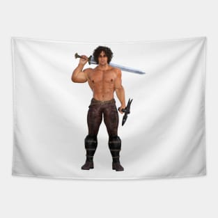 Hero for hire Tapestry