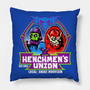 Henchmen's Union: Snake Mountain Pillow